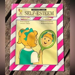 Self esteem unit study work book, homeschool,teacher,educational